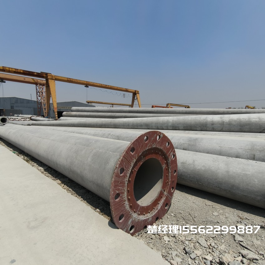 番阳镇12米无拉线电杆